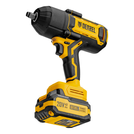 Гайковерт ударный аккумуляторный бесщет. CIWH-BL-20-1000, Li-Ion, 20 В// Denzel