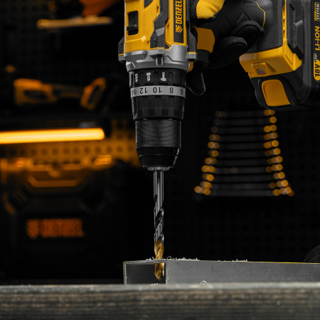 Сверло спиральное по металлу 9 x 125мм, Р6М5, Golden Tip, многогранная заточка Denzel