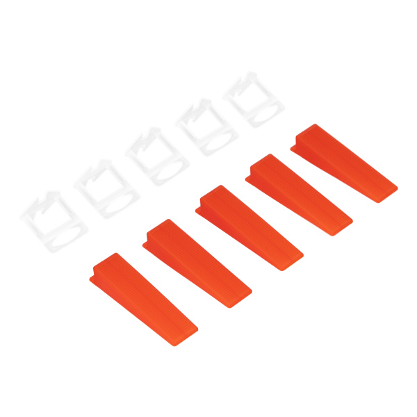 Комплект зажим + клин для системы выравнивания плитки СВП Ворота XL, 200/100 шт. в пакете Matrix цена