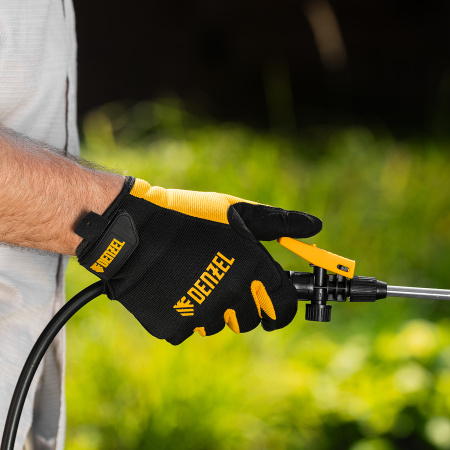 Опрыскиватель аккумуляторный D-8LI, 8 л, 12 В, 2 Ач Denzel цена