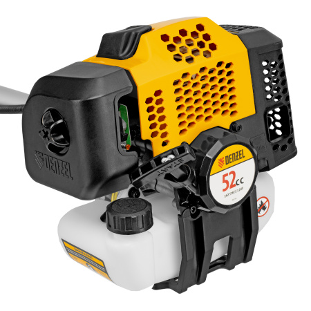 Триммер бензиновый DGT 520, 52 см3, 3 л. с, неразъемная штанга, состоит из 2 частей Denzel цена