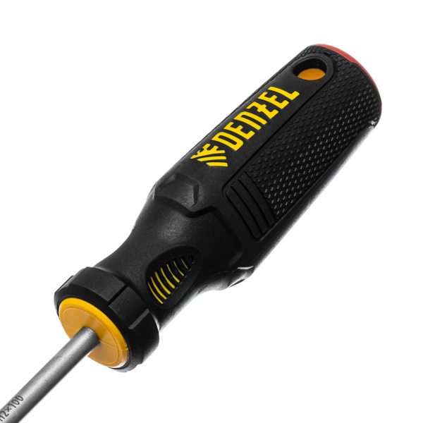 Отвертка, PH2х100 мм, S2, 3к рукоятка Denzel