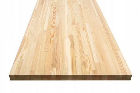 Мебельный щит 40х600х1200 мм Лиственница АЕ сращенный