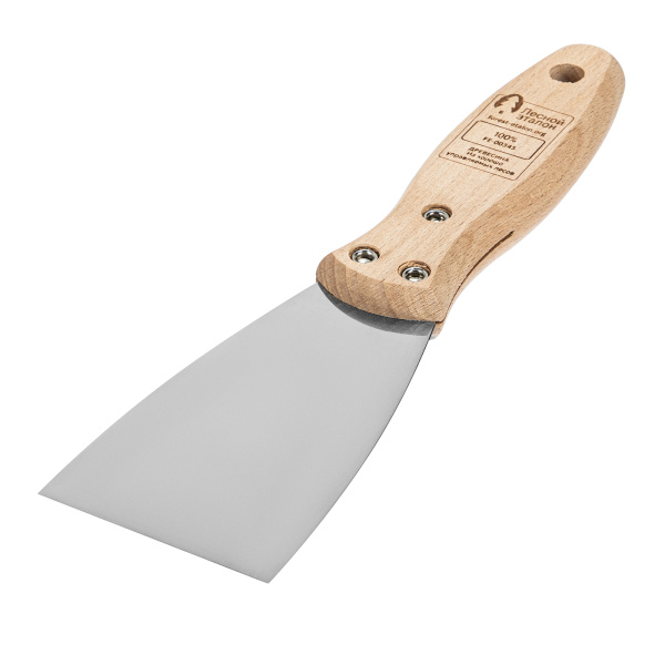 Шпательная лопатка из нержавеющей стали, 60 мм, буковая рукоятка, EFP Matrix цена
