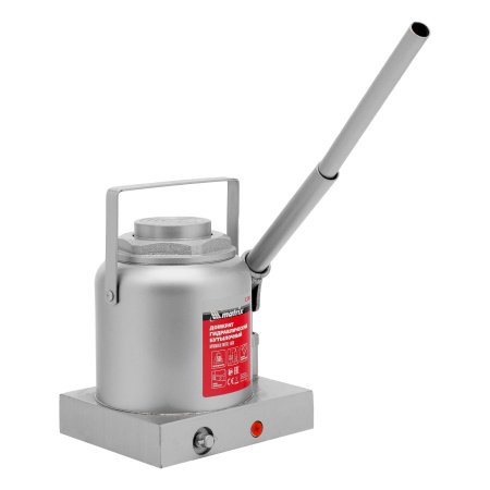 Домкрат гидравлический бутылочный, 50 т, h подъема 236-356 мм Matrix цена