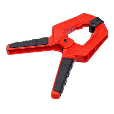 Струбцина клещеобразная 3, усиленная, пластиковый корпус, двухкомпонентные рукоятки, 75 мм Matrix цена