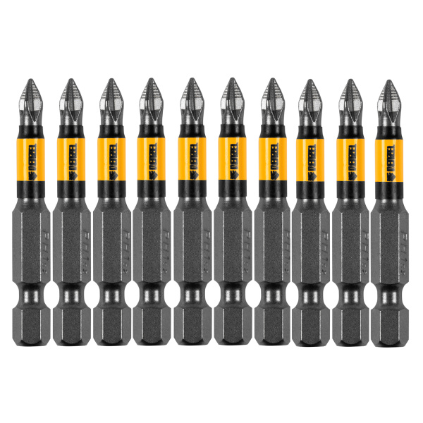 Бита PH1х50, сталь S2, цилиндр., 10 шт. Е 6,3 Denzel