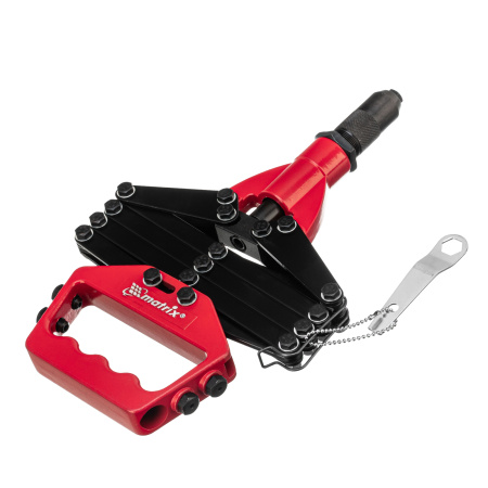 Заклепочник, "Гармошка", усиленный, заклепки 3.2-4.0-4.8-6.0-6,4 мм Matrix цена