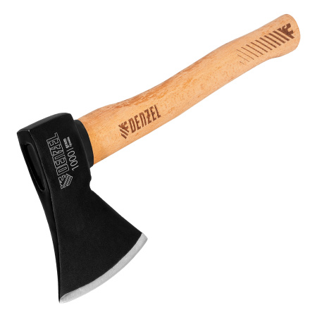 Топор, 1000 г, кованый, буковое топорище Denzel цена