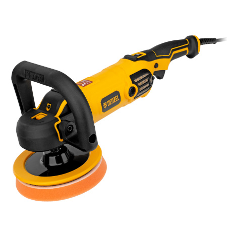 Машина полировальная CP-180, 1400 Вт, 180 мм, 0-3000 об/мин Denzel цена