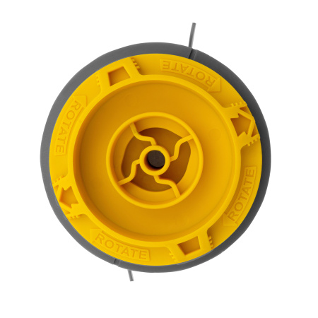 Катушка триммерная полуавтомат, быстрая заправка, шестигранник HEX х 15/6, болт 5/16 левый, М8 левый Denzel цена