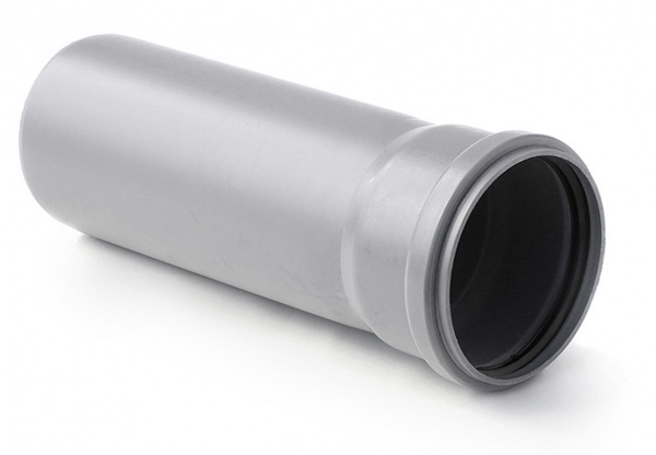Труба с раструбом 110 х 500 мм (2.2) для внутренней канализации ПОЛИТЭК