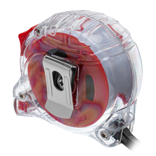 Рулетка Crystal,5 м х 25 мм,корпус из поликарбоната Matrix цена