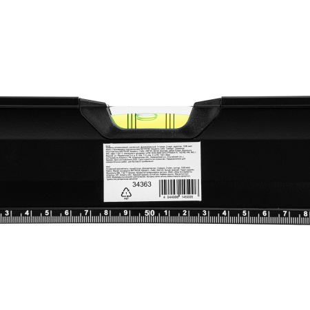 Уровень алюминиевый, усиленный, фрезерованный, 3 глазка, двухкомпонентные рукоятки, 1000 мм Matrix цена