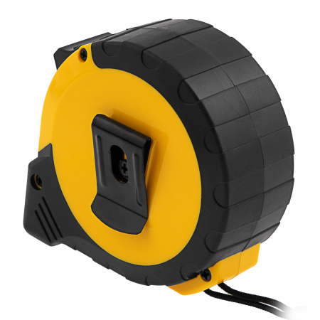 Рулетка 10м х 25мм, двухкомп. корпус, кнопка-пауза Denzel цена