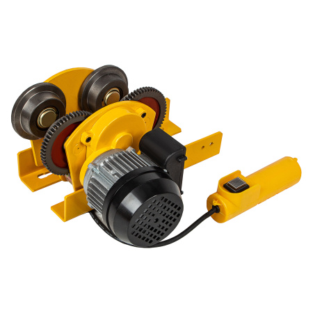 Каретка электрическая для тельфера Т-1000,1 т, 540 Вт Denzel цена