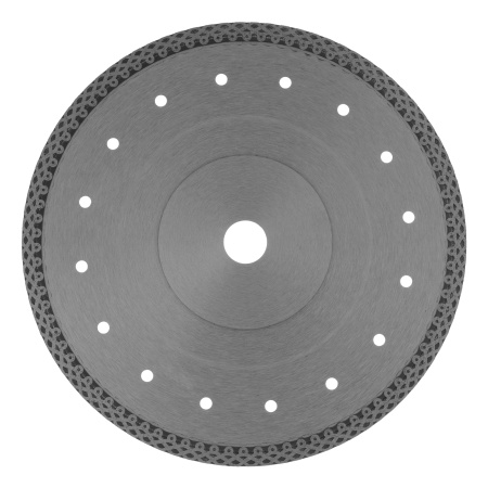Диск алмазный, 230 х 22.2 мм, тонкий, сплошной (Jaguar) мокрая резка Gross