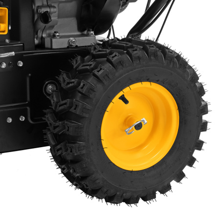 Бензиновая снегоуборочная машина SBL 711D PRO, 302cc, эл.старт, фара, обогрев, блок. дифф. Denzel