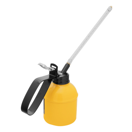 Масленка-нагнетатель, металлический корпус, 0,3 л, гибкий наконечник Denzel цена