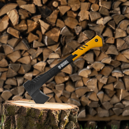 Колун, F7, 1400 гр, двухкомпонентная рукоятка, 500 мм// Denzel цена