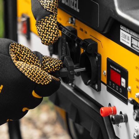 Удлинитель-шнур силовой Garden Series, б/з, ПВС, 10м, 1 розетка, 2 x 1,5 мм, Denzel цена