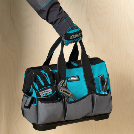 Сумка для инструмента HanD Werker, 26 карманов, дно пластик, наплечный ремень, 400 х 225 х 310 мм Gross цена