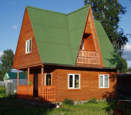 Кровельный лист Ондулин зеленый 1,95х0,95 м 3 мм