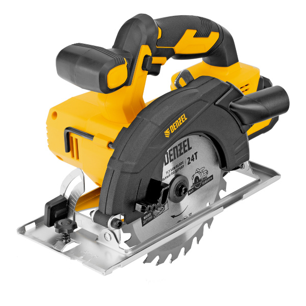 Пила циркулярная аккумуляторная CCSH-20-165, 165 мм, Li-Ion, 20 В// Denzel