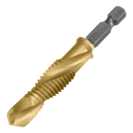 Набор сверл-метчиков, М4-М12, Р6М5 // Denzel