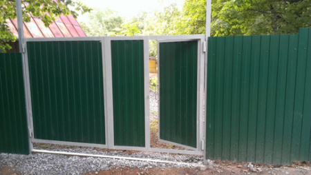 Профнастил С8 зеленый RAL 6005 1200х2000мм