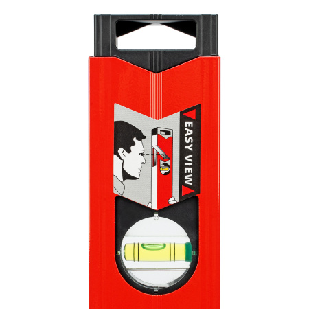 Уровень алюминиевый магнитный, 400 мм, фрезерованный, 3 глазка (1 зеркальный) усиленный Matrix цена