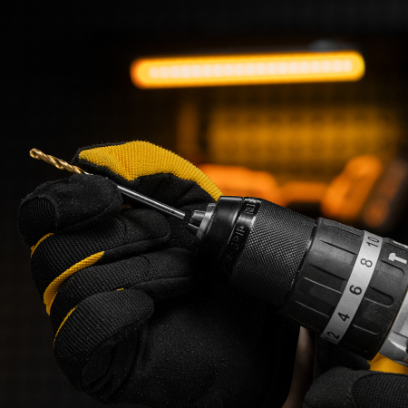 Сверло спиральное по металлу 4 x 75 мм, Р6М5, Golden Tip  Denzel