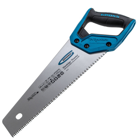 Ножовка по дереву "PIRANHA", 300 мм, 7 TPI, 3D-зуб, двухкомпонентная рукоятка Gross цена