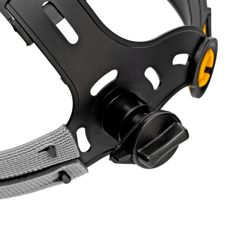 Щиток защитный лицевой с сеткой "СВОНА" НС-01 "ЛЮКС", плавная регулировка храповик Denzel цена