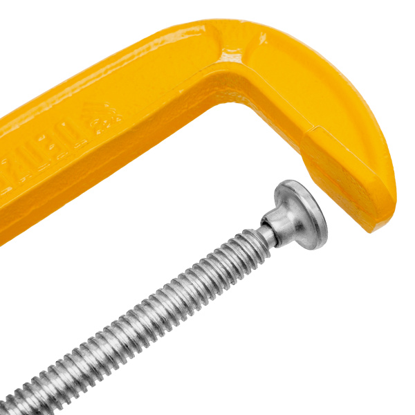 Струбцина G-образная, 4", 100 мм// Denzel цена