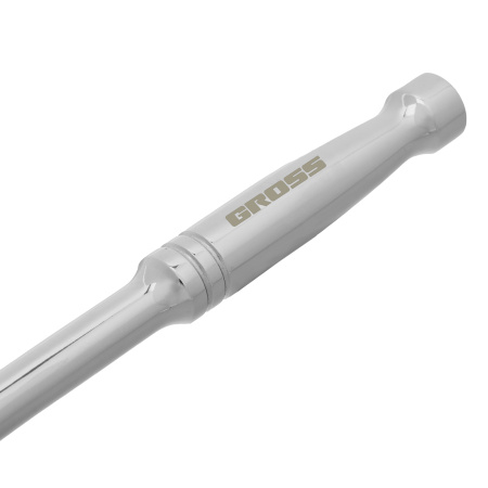 Ключ-трещотка 1/2", CrV, 120 зубьев, цельнометаллический, хром Gross