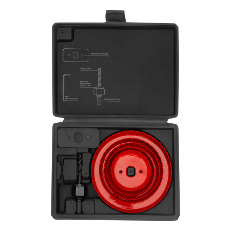 Набор кольцевых пил по дереву, 64-127 мм, 8 предметов Matrix