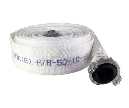 Рукав пожарный РПК(В)-50-1,0-М-УХЛ1 в сборе с головками ГР-50а-пл, 20±1м, Классик