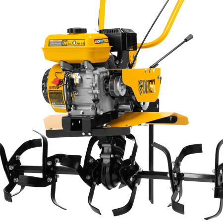 Мотоблок DPT-170SB, 7 л.с., ремен.сцеп, фрез 3х4, ШОМ, без колес, передачи 2В/1Н Denzel