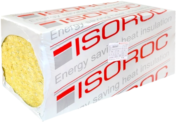 Утеплитель Изорок Изовент SL П75 1000х500х100мм 1,6м2