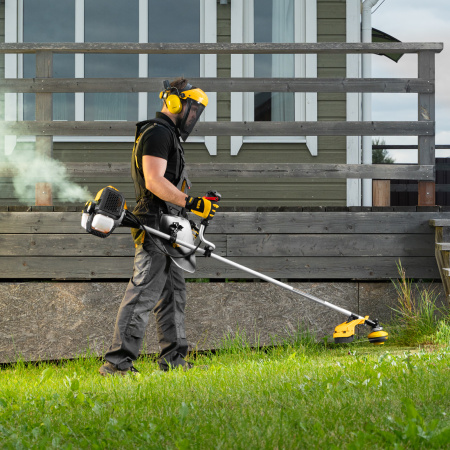 Триммер бензиновый DGT 430, 43 см3, 2.5 л. с, неразъемная штанга, состоит из 2 частей Denzel цена