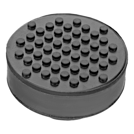 Резиновая опора для подкатного домкрата универсальная, D 72 мм, D 50, H 35 мм Matrix цена