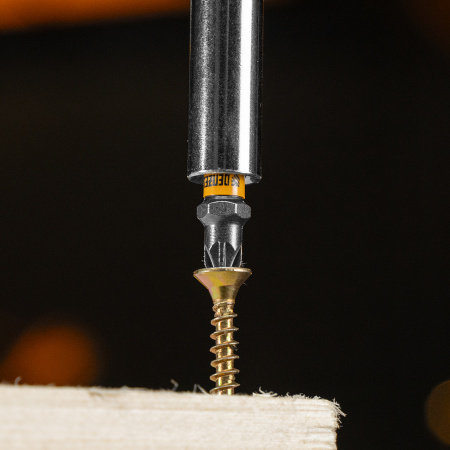 Бита PZ1х25, сталь S2, шестигранный профиль, 10 шт. Е 6,3 Denzel