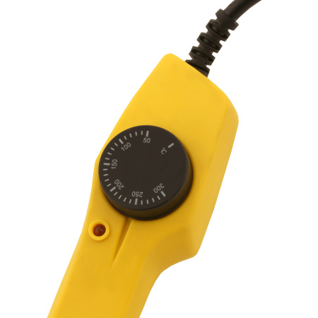 Аппарат для сварки пластиковых труб DWP-750, 750 Вт, 0-300 град, 4 насадки, 20-40 мм Denzel