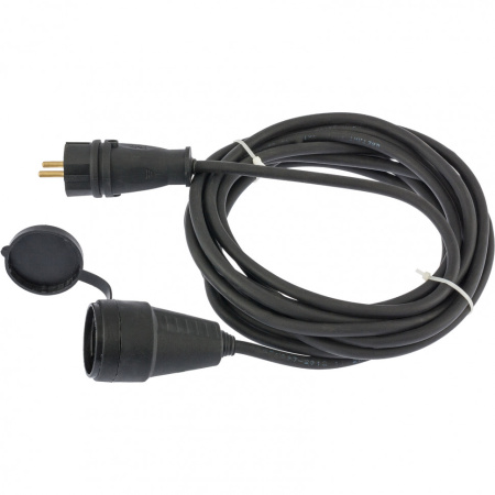 Удлинитель электрический силовой, 20 м, 1 розетка, КГ 3 х 1.5 мм, 16 А, тип УХЗ-16, Denzel цена