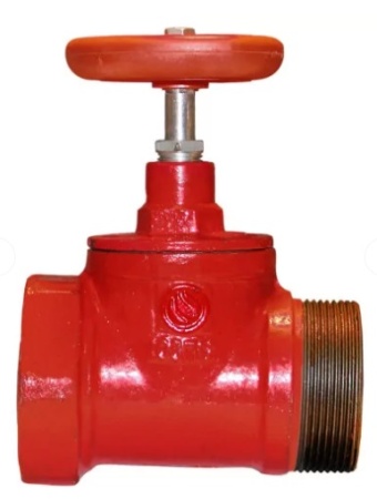 Клапан ПК-50 муфта/цапка чугун угловой 180⁰