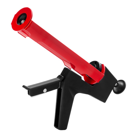 Пистолет для герметика, 310 мл, "полуоткрытый", противовес, круглый шток 8 мм Matrix цена