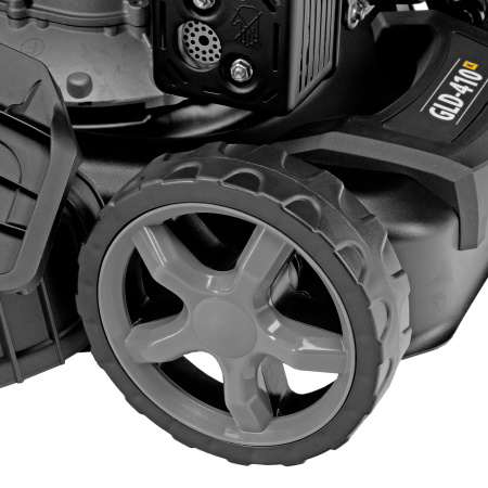 Газонокосилка бензиновая GLD-410-K, 150 см3, 41 см, 40 л// Denzel цена