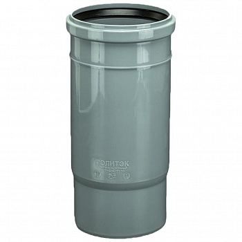 Патрубок компенсационный ф110 для внутренней канализации ПОЛИТЭК