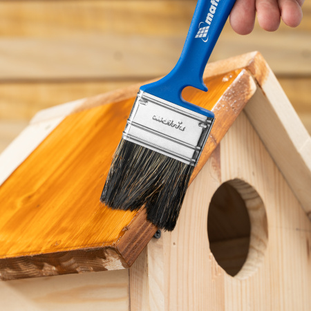 Кисть флейцевая "Водные краски" Color Line  50 x 12 мм Matrix цена